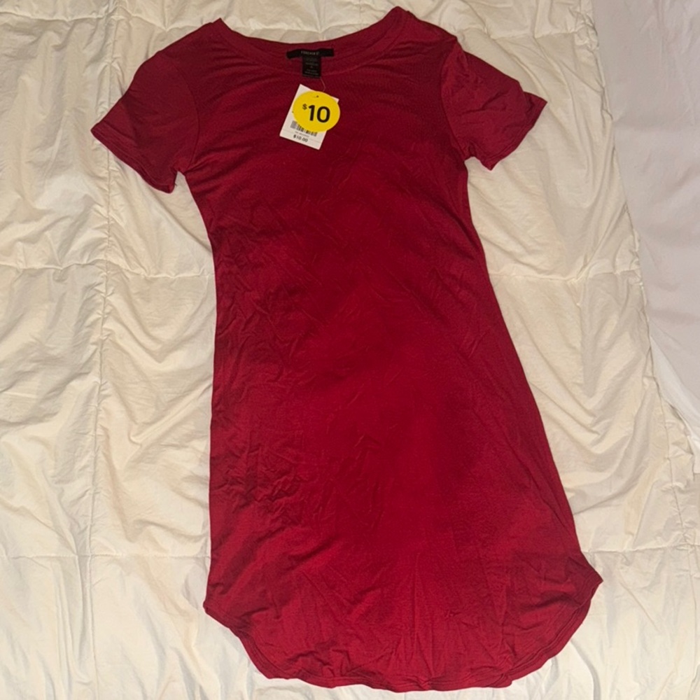 Forever 21 Vibrant Red Top